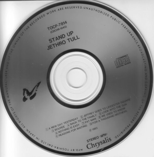 Jethro Tull - Stand Up (1969) {1993, Japan 1st Press}