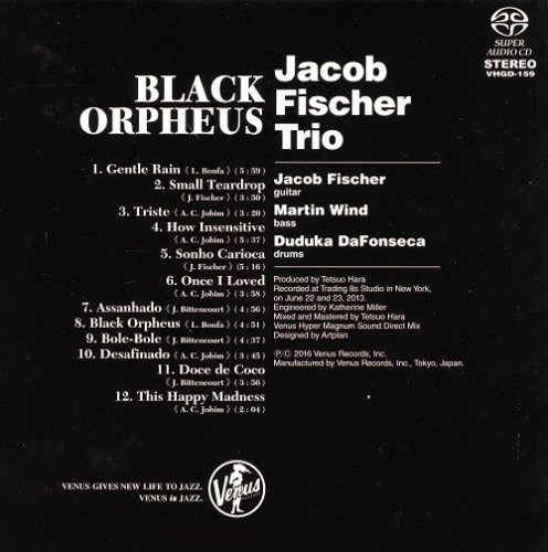 Jacob Fischer Trio - Black Orpheus (2013) [2016 SACD]