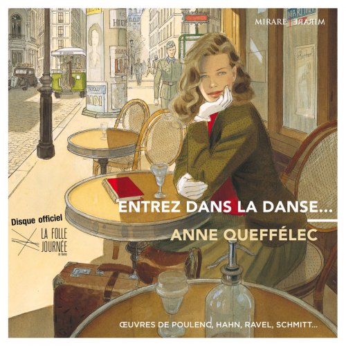 Anne Queffélec and Gaspard Dehaene - Entrez dans la danse... Œuvres de Poulenc, Hahn, Ravel, Schmitt... (2017) [Hi-Res]