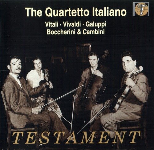 The Quartetto Italiano - Vitali, Vivaldi, Galuppi, Boccherini, Cambini (1998)