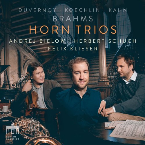 Felix Klieser, Herbert Schuch & Andrej Bielow - Horn Trios (2017) [Hi-Res]
