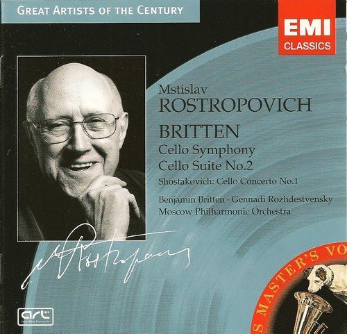 Mstislav Rostropovich - Britten: Cello Symphony, Cello Suite No.2 / Shostakovich: Cello Concerto No.1 (2004)