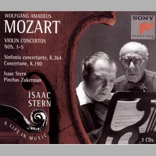 Isaac Stern, Pinchas Zukerman - Mozart: Violin Concertos, Sinfonia concertante, Concertone (1995)