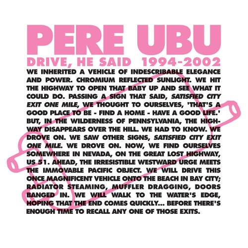 Pere Ubu - Drive, He Said 1994-2002 (2017) Hi-Res