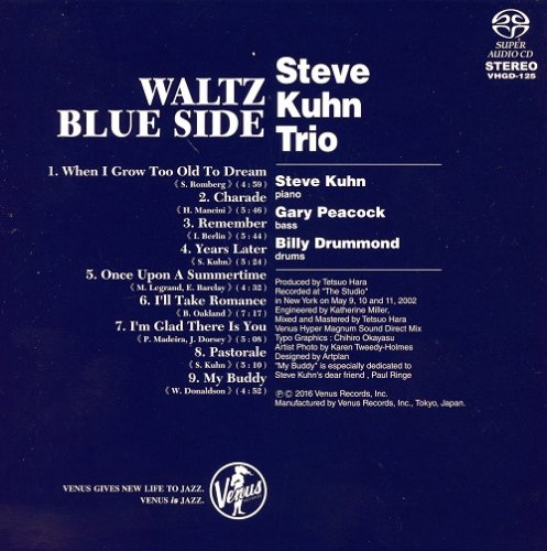 Steve Kuhn Trio - Waltz Blue Side (2002) [2016 SACD]