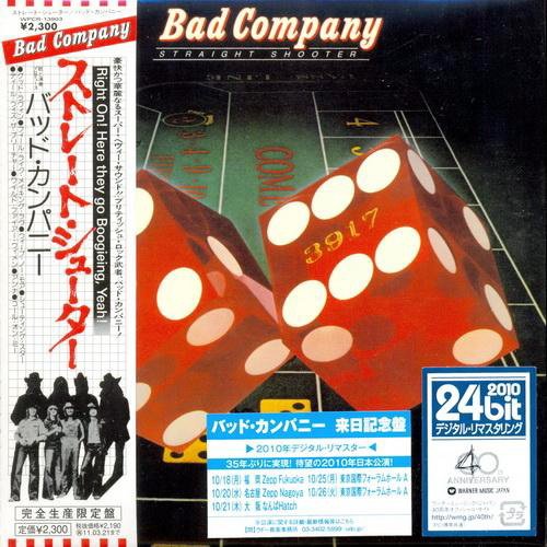 Bad Company - Straight Shooter (Japan Mini LP CD 2010)