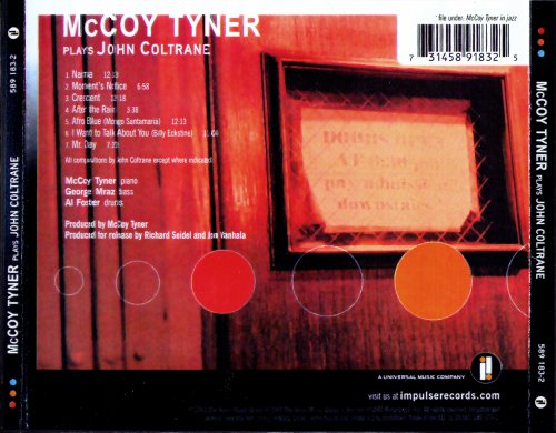 McCoy Tyner -  McCoy Tyner Plays John Coltrane at the Village Vanguard ( 1997)