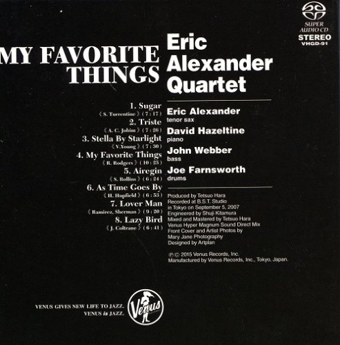 Eric Alexander Quartet - My Favorite Things (2007) [2015 SACD]