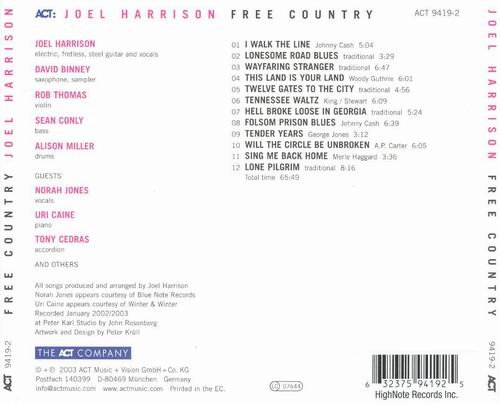 Joel Harrison - Free Country (2003) CD Rip