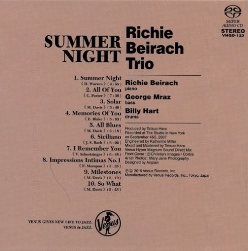 Richie Beirach Trio - Summer Night (2008) [2016 SACD]