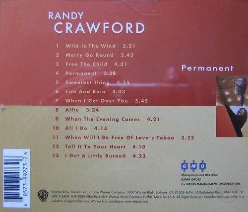 Randy Crawford - Permanent (2000)