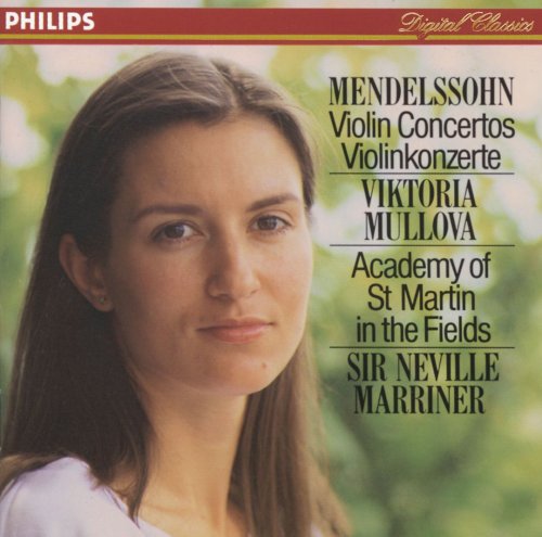 Viktoria Mullova, Sir Neville Marriner - Mendelssohn: Violin Concertos (1991)