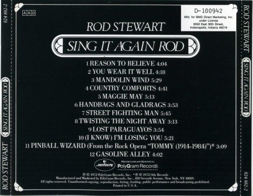 Rod Stewart - Sing It Again Rod (1973)