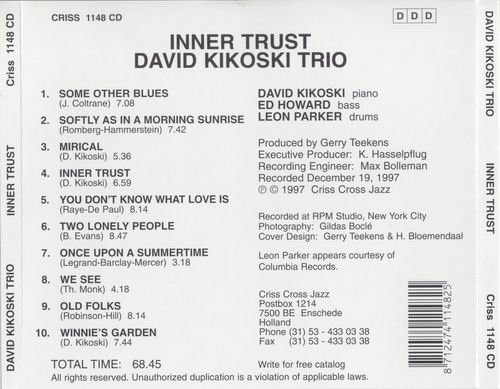 David Kikoski - Inner Trust (1997)