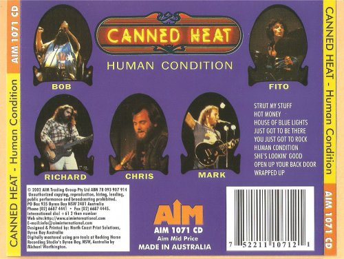 Canned Heat - Human Condition (2002)