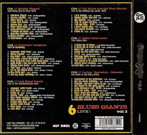 VA - 6 Blues Giants Live! Vol. 2 (2007)