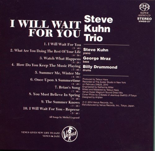 Steve Kuhn Trio - I Will Wait for You: The Music of Michel Legrand (2010) [2014 SACD]