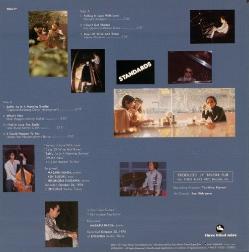 Masaru Imada Trio - Standards (1976) [2007 SACD]