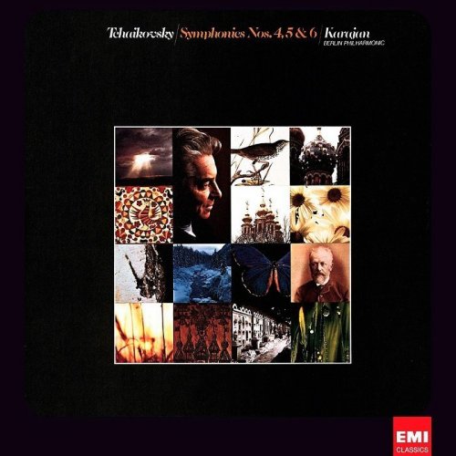 Berlin Philharmonic Orchestra, Herbert von Karajan - Tchaikovsky: Symphonies Nos. 4, 5 & 6 (1972/2012) [HDTracks]