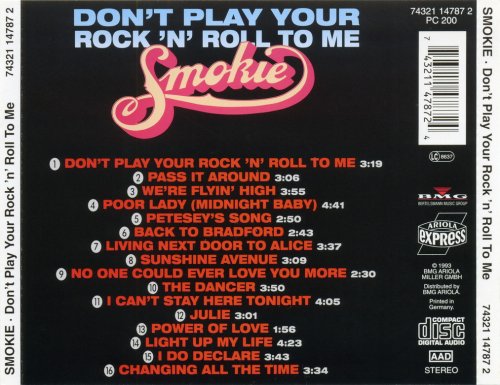 Smokie - Don't Play Your Rock 'N' Roll To Me (1993)