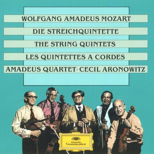 Amadeus Quartet & Cecil Aronowitz - Mozart: The String Quintets (1989)