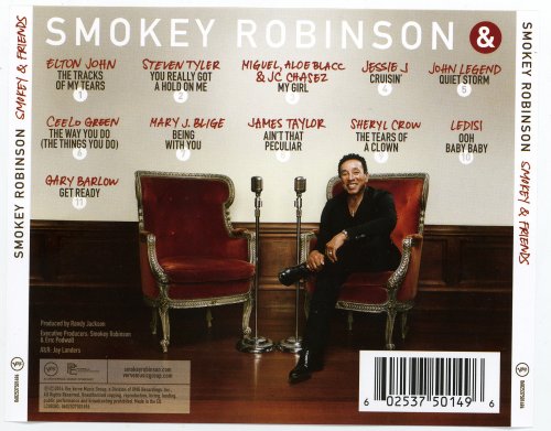 Smokey Robinson - Smokey & Friends (w. Elton John, Steven Tyler, John Legend...) (2014) CD-Rip
