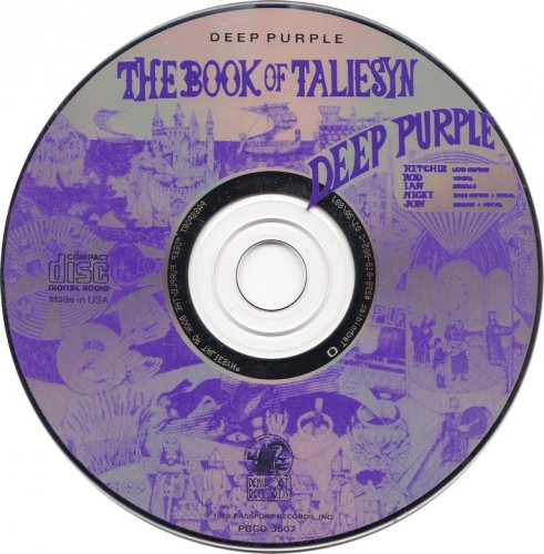 Deep Purple - The Book Of Taliesyn (1968) {1988, Reissue}