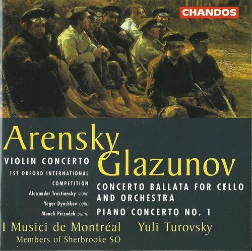 I Musici de Montréal, Yuli Turovsky - Arensky & Glazunov: Concertos (1997)