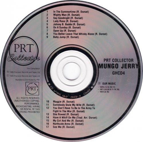 Mungo Jerry - PRT Collection (1989)