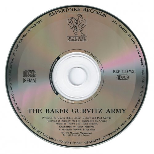 The Baker Gurvitz Army - The Baker Gurvitz Army (1974) {1991, Remastered}