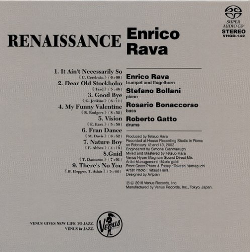 Enrico Rava - Renaissance (2002) [2016 SACD]