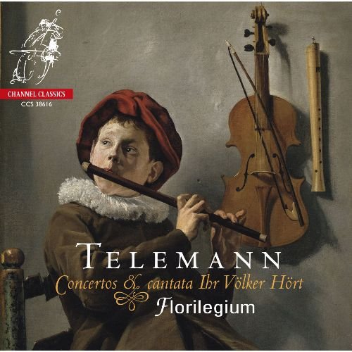 Florilegium & Clare Wilkinson - Telemann: Concertos & Cantata Ihr Volker Hort (2016) [DSD64 & Hi-Res]