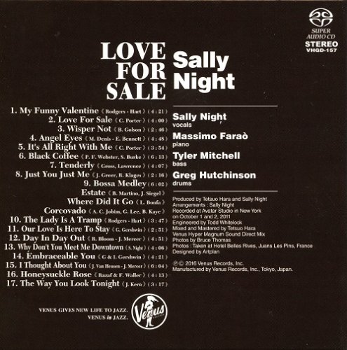 Sally Night - Love For Sale (2012) [2016 SACD]