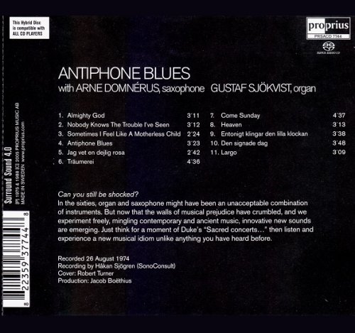 Arne Domnerus - Antiphone Blues (1974) [2005 SACD]