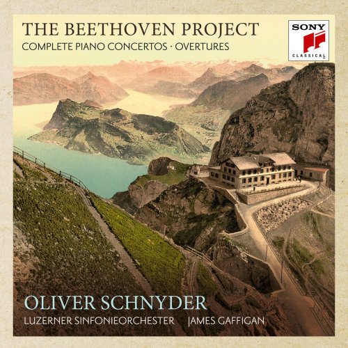 Oliver Schnyder, James Gaffigan & Luzerner Sinfonieorchester - The Beethoven Project - The 5 Piano Concertos & 4 Overtures (2017) [Hi-Res]
