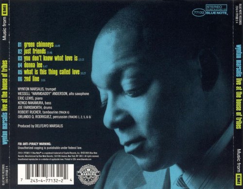 Wynton Marsalis - Live At The House Of Tribes (2005), 320 Kbps