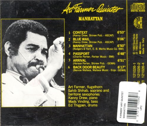 Art Farmer Quintet -  Manhattan (1981)