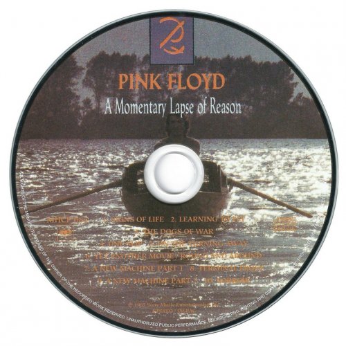 Pink Floyd - A Momentary Lapse Of Reason (1987){2005, Japanese Limited Edition, Remastered}