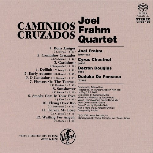 Joel Frahm Quartet - Caminhos Cruzados (2010) [2016 SACD]