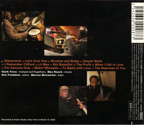 Clark Terry & Max Roach - Friendship (2002) [2005 SACD]