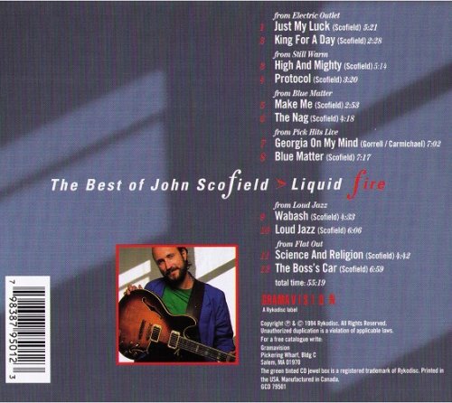John Scofield - Liquid Fire: The Best Of John Scofield (1994)