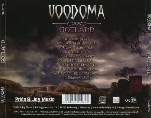 Voodoma - Gotland (2017) CD Rip