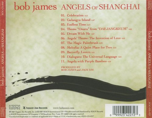 Bob James - Angels Of Shanghai (2007), 320 Kbps