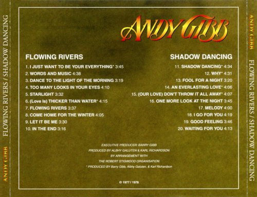 Andy Gibb - Flowing Rivers / Shadow Dancing (2007)