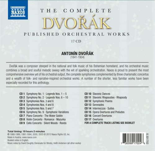 VA - Dvorak: The Complete Published Orchestral Works (2013)