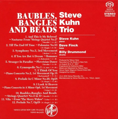 Steve Kuhn Trio - Baubles, Bangles And Beads (2008) [2016 SACD]