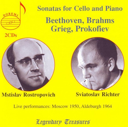 Sviatoslav Richter, Mstislav Rostropovich - Beethoven, Brahms, Prokofiev, Grieg: Sonatas for Cello and Piano (2008)