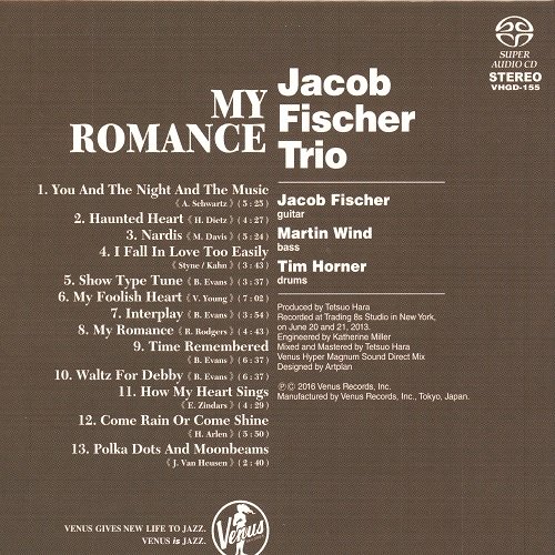 Jacob Fischer Trio - My Romance (2014) [2016 SACD]