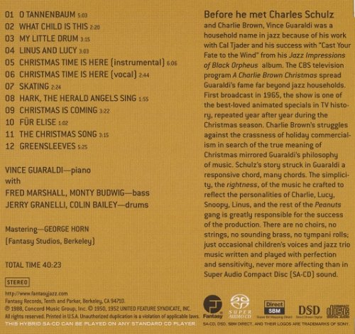 Vince Guaraldi Trio - A Charlie Brown Christmas (1965) [2003 SACD]