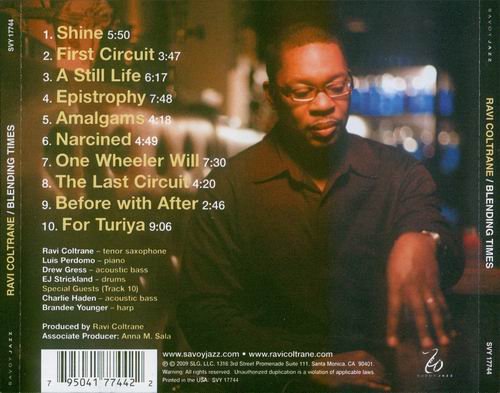 Ravi Coltrane - Blending Times (2009) CD Rip